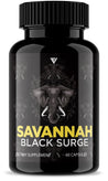 Savannah Black Surge Capsules - Vitamin Place - Sports Nutrition