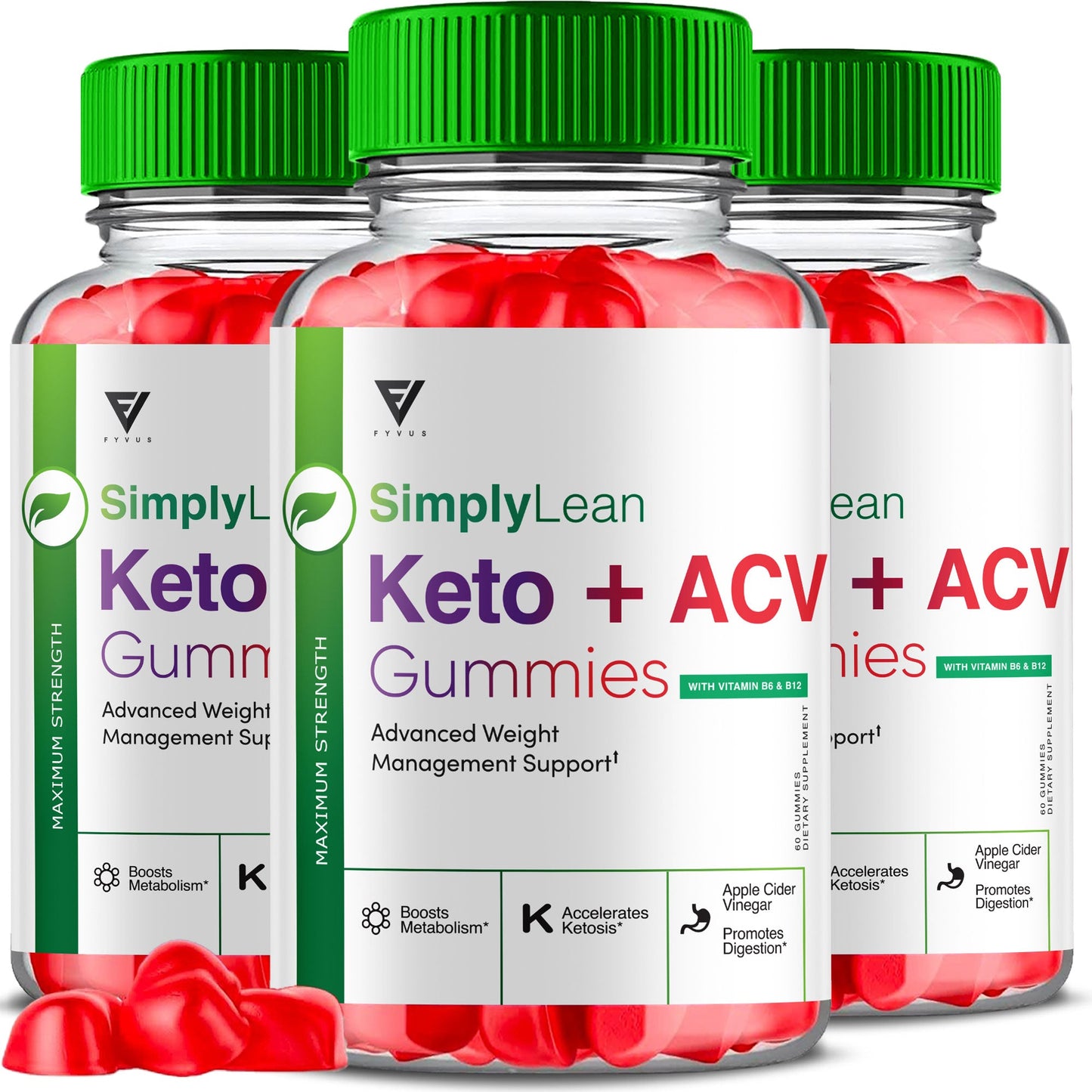 Simply Lean ACV Gummies - Vitamin Place - Apple Cider Vinegar Gummies