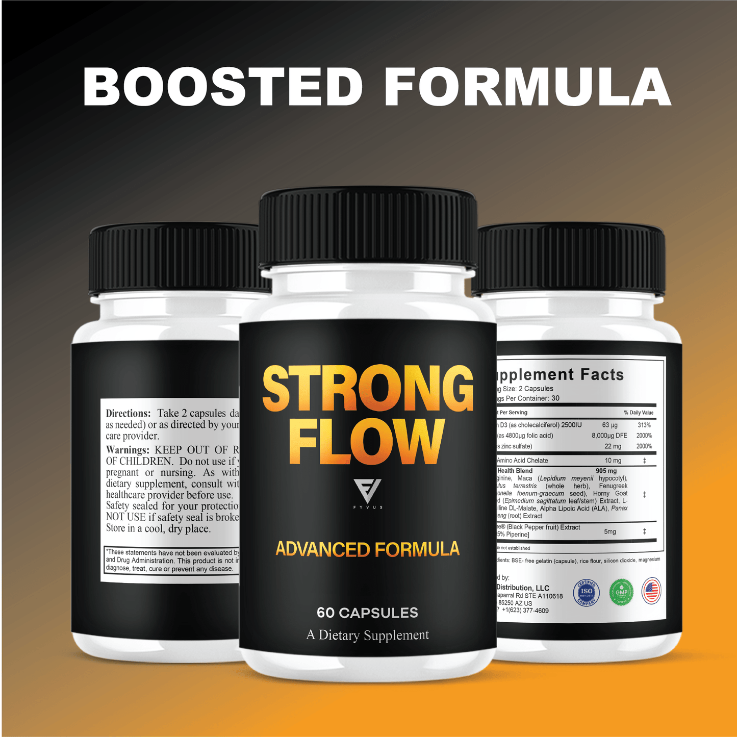 Strong Flow Capsules - Vitamin Place - Sports Nutrition