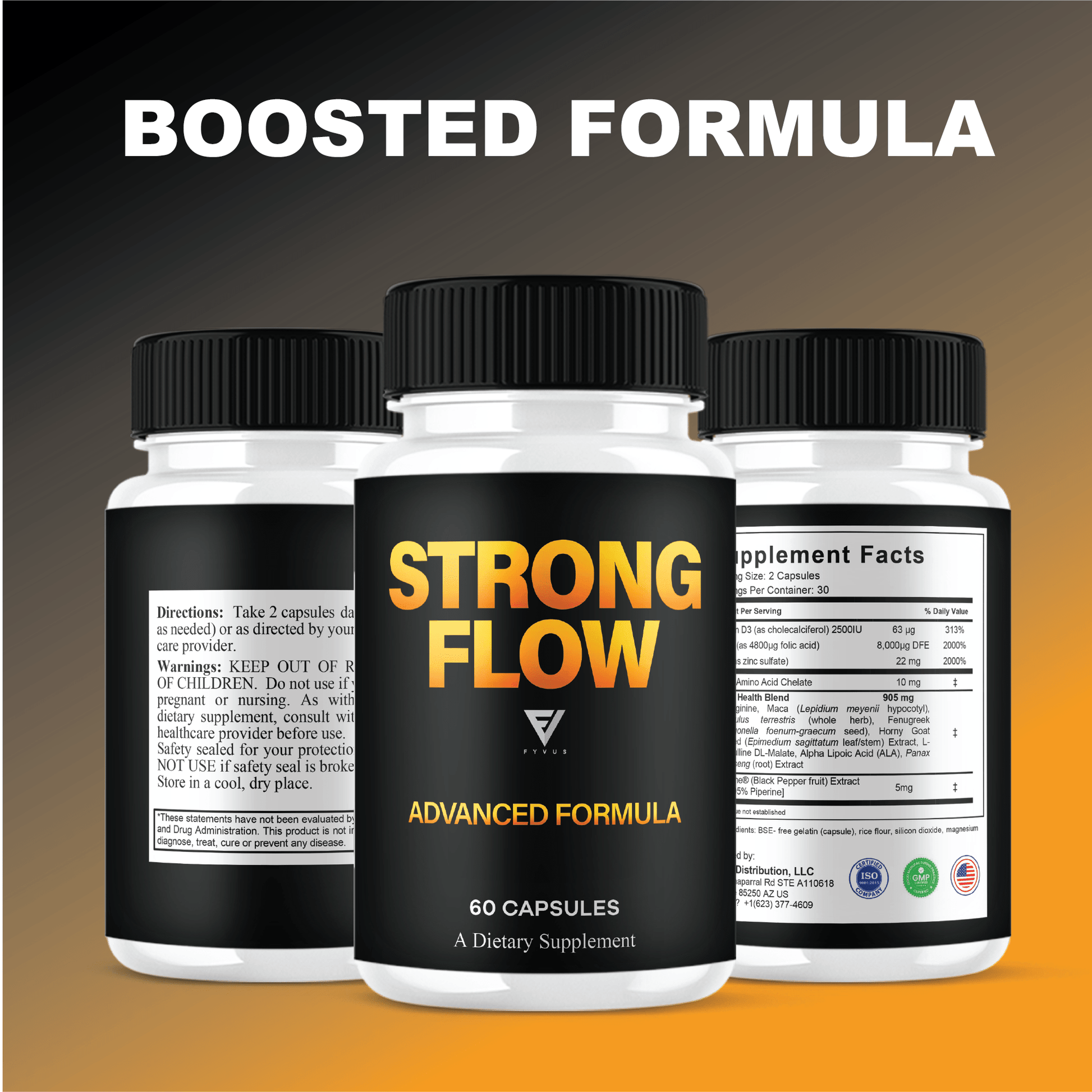 Strong Flow Capsules - Vitamin Place - Sports Nutrition