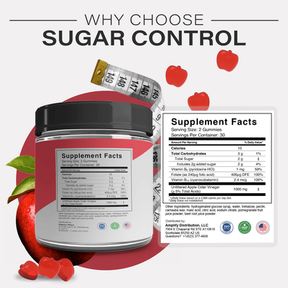 Sugar Control Keto ACV - Vitamin Place - Metabolism & Wellness