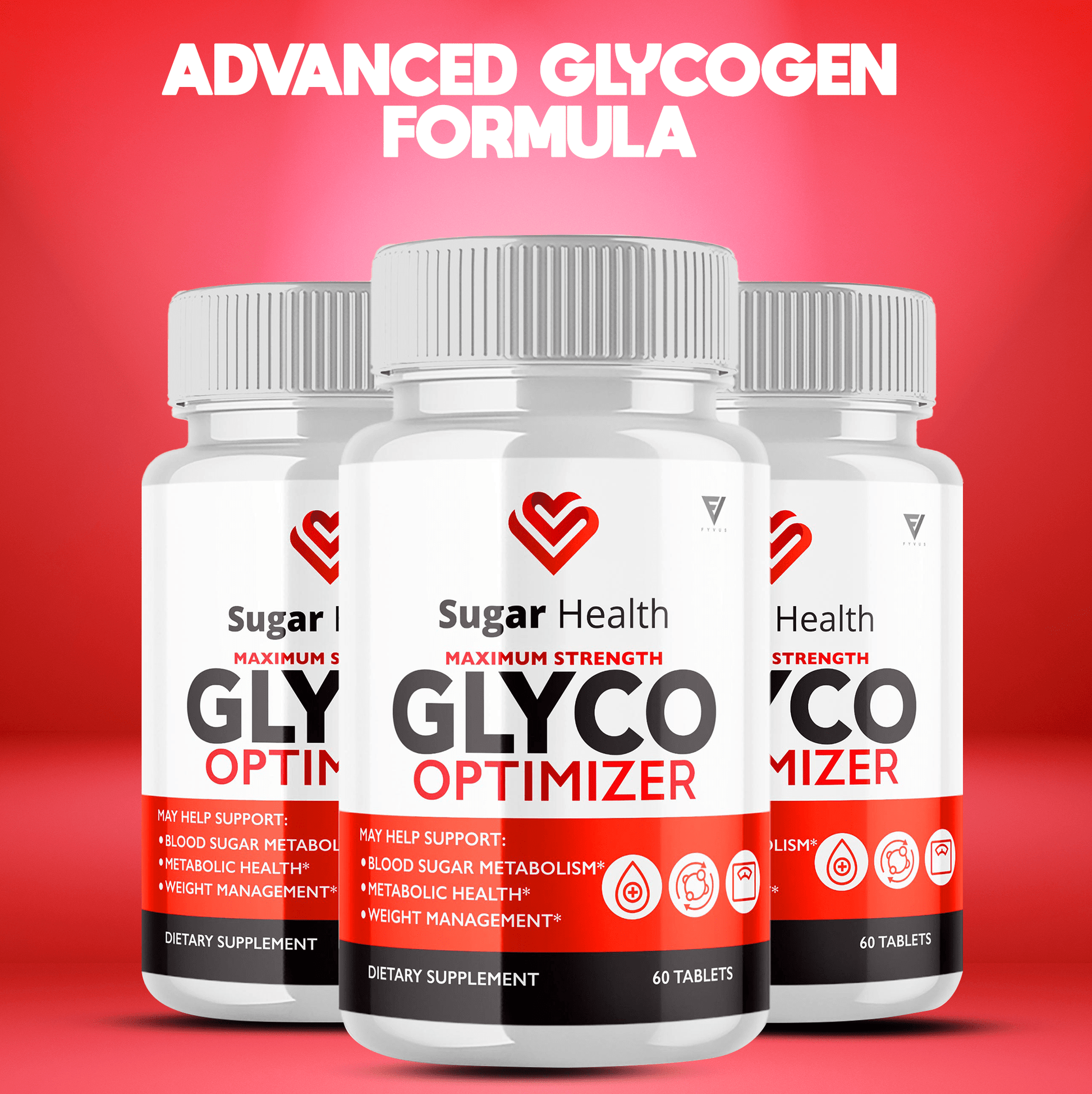 Sugar Health Glycogen Support Capsules - Vitamin Place - Blood Sugar Capsules