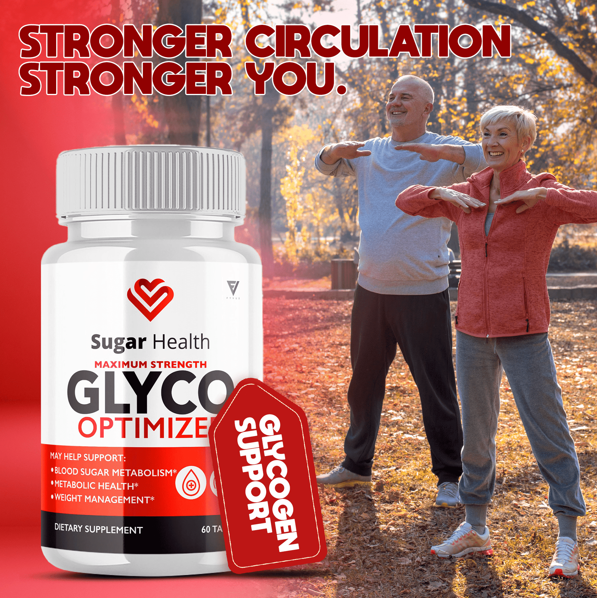 Sugar Health Glycogen Support Capsules - Vitamin Place - Blood Sugar Capsules