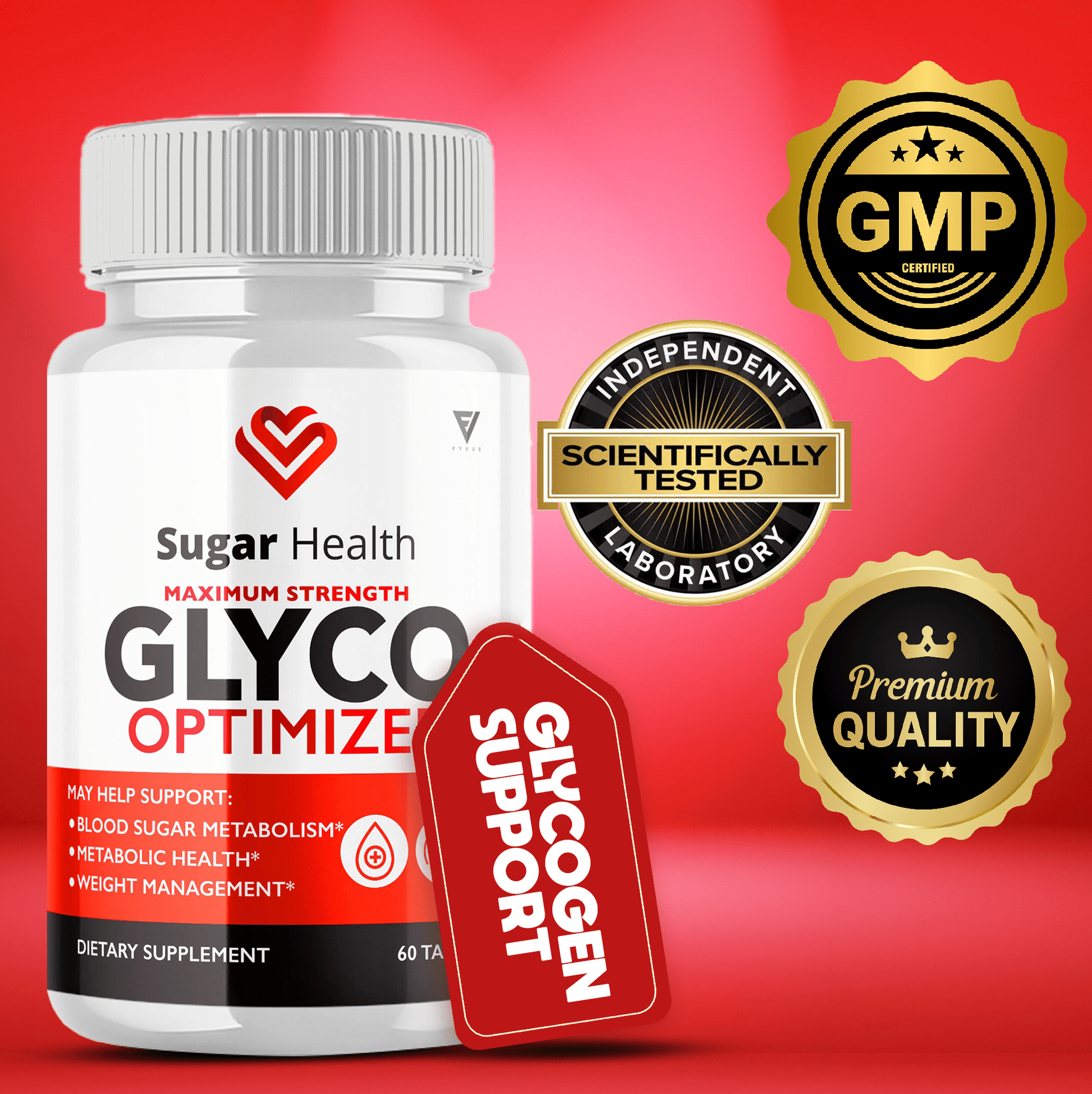 Sugar Health Glycogen Support Capsules - Vitamin Place - Blood Sugar Capsules