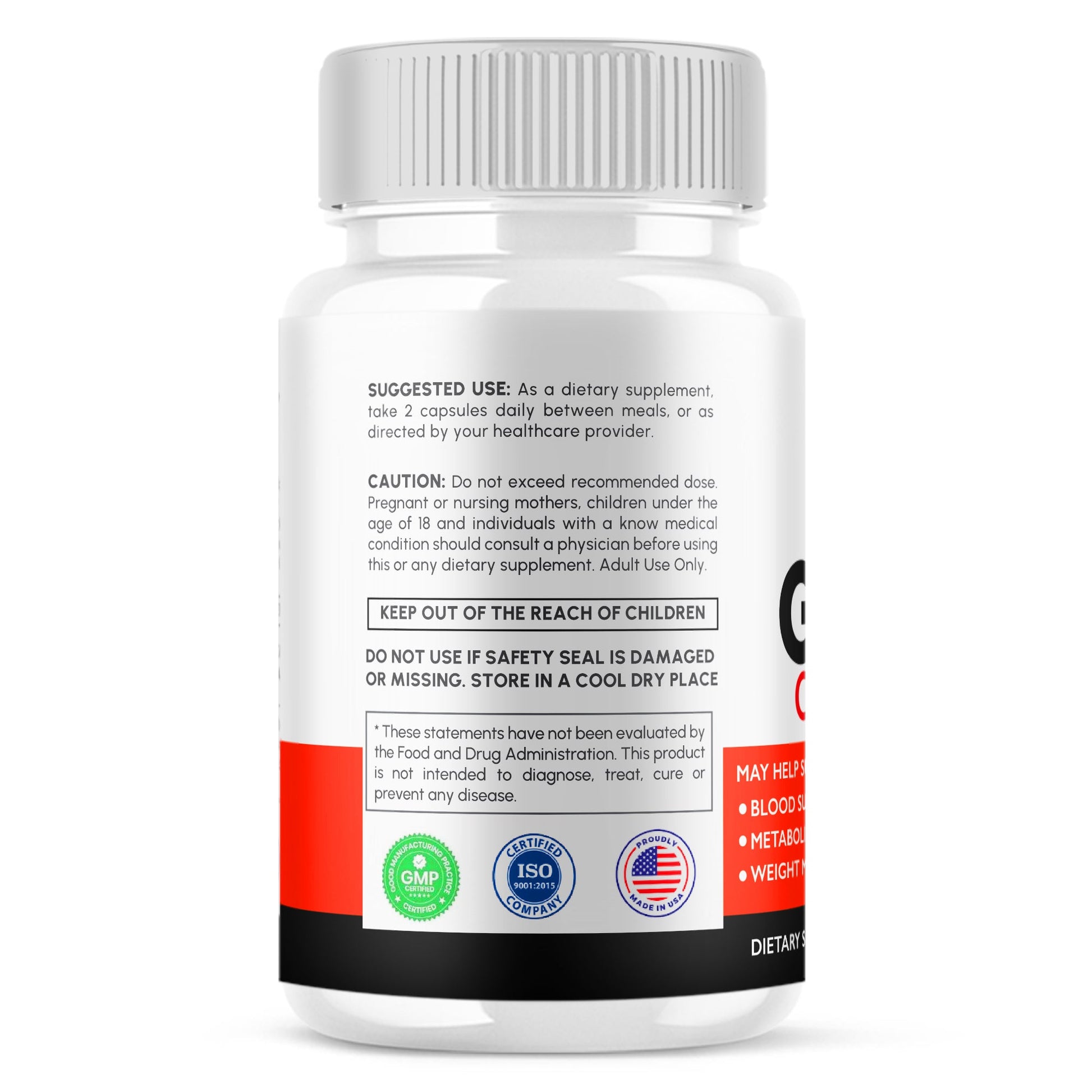 Sugar Health Glycogen Support Capsules - Vitamin Place - Blood Sugar Capsules