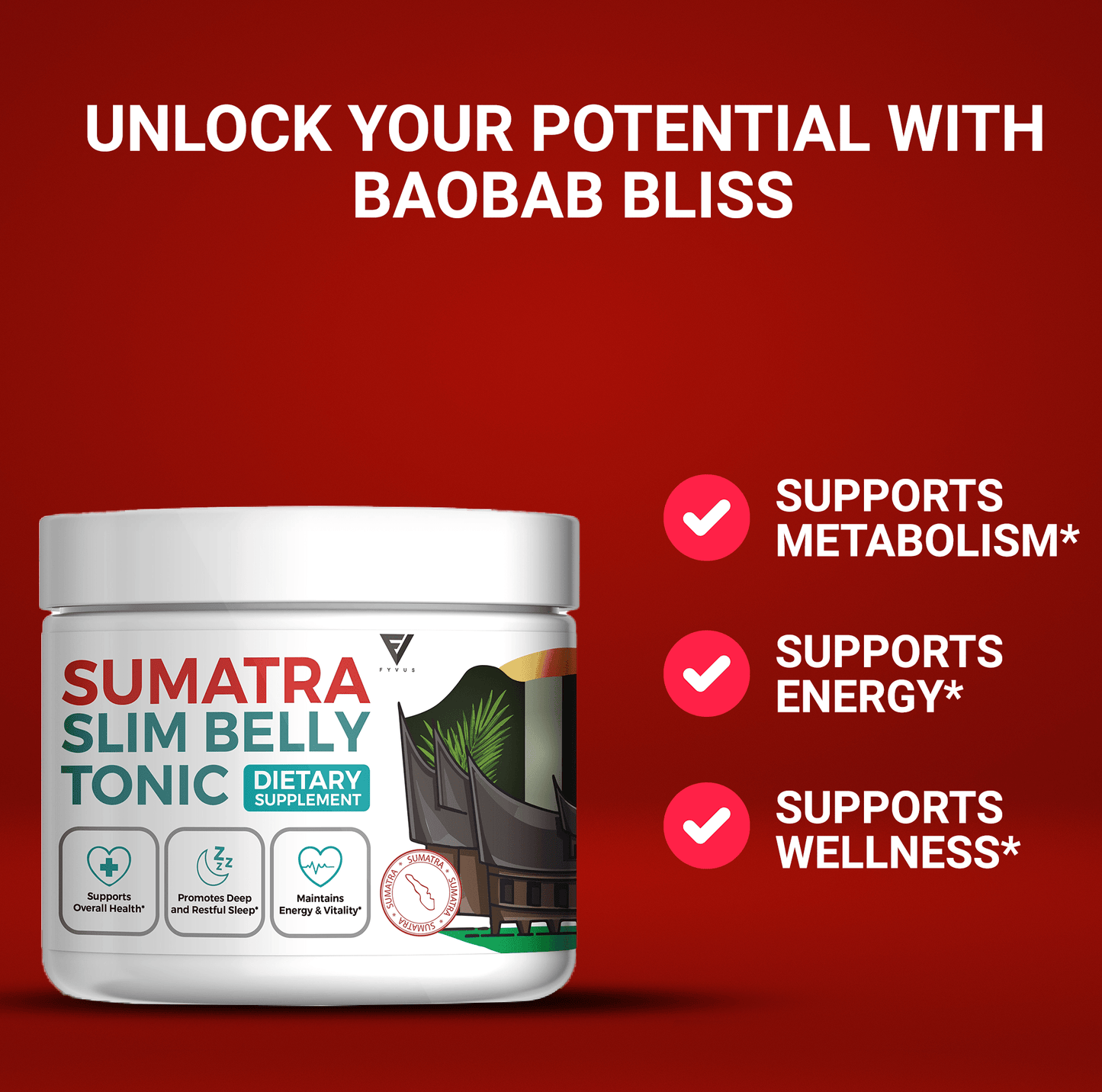 Sumatra Slim Belly Tonic Powder - Vitamin Place - Powder
