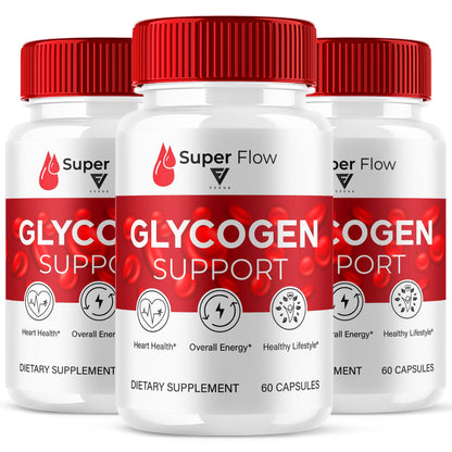 Super Flow Glycogen Support Capsules - Vitamin Place - Blood Sugar Capsules
