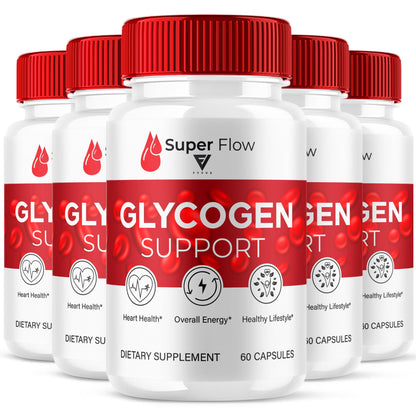 Super Flow Glycogen Support Capsules - Vitamin Place - Blood Sugar Capsules
