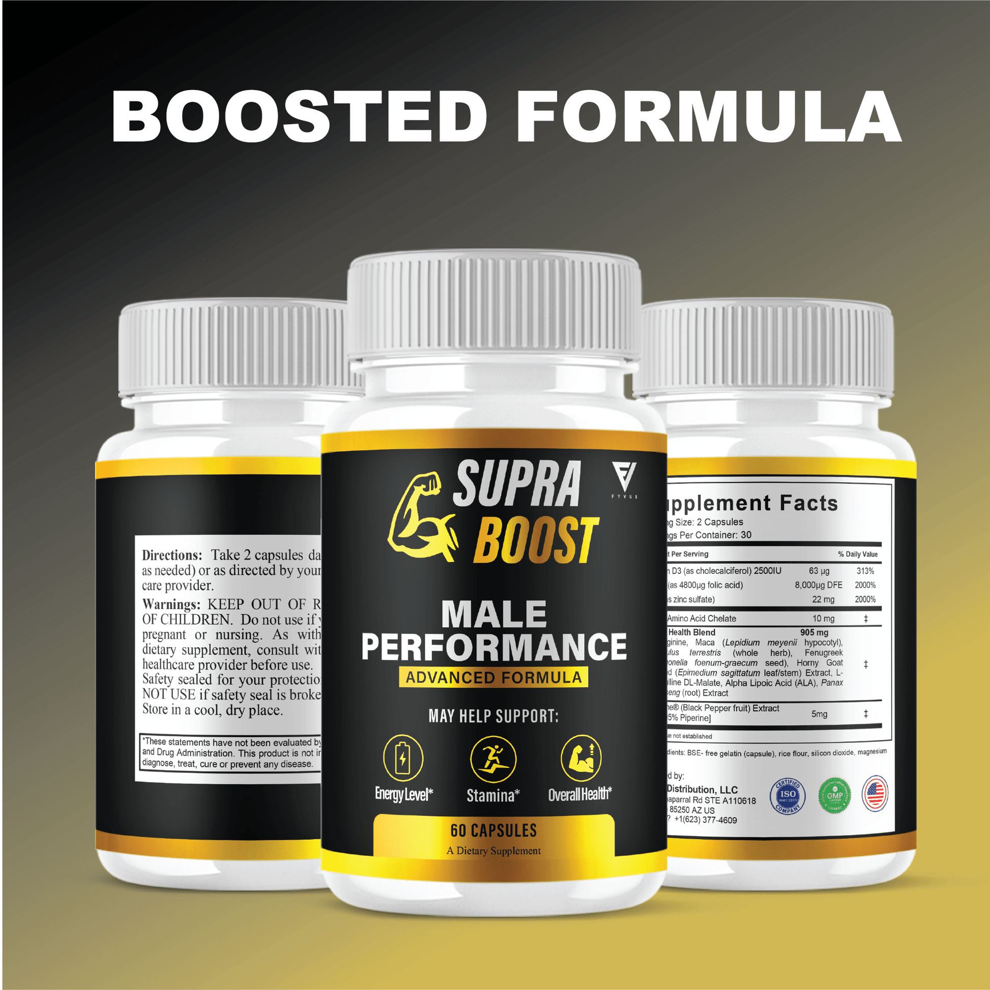 Supra Boost Capsules - Vitamin Place - Sports Nutrition