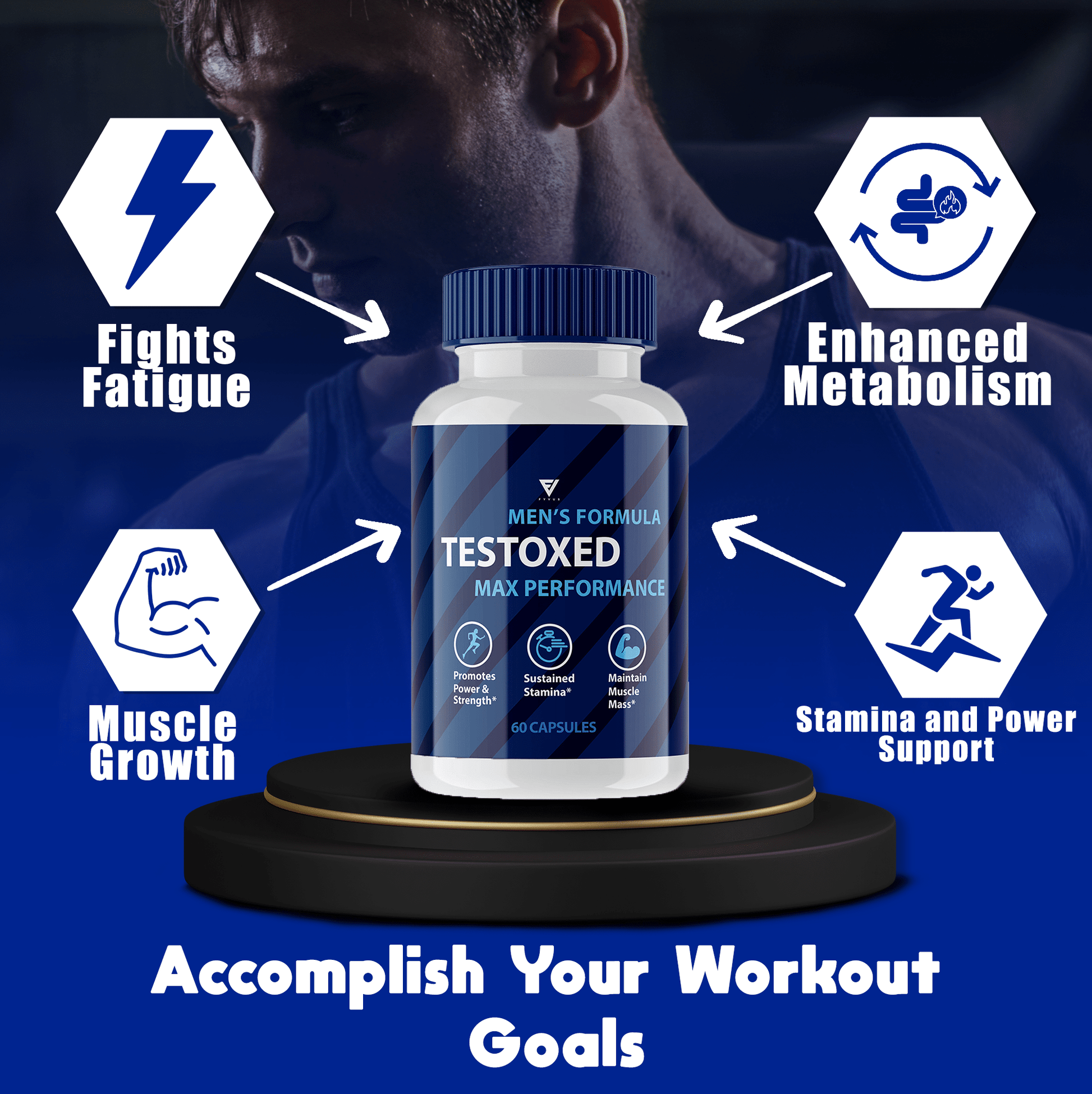 Testoxed Capsules - Vitamin Place - Sports Nutrition