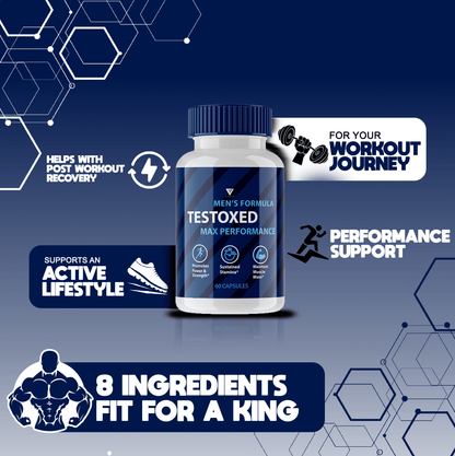 Testoxed Capsules - Vitamin Place - Sports Nutrition