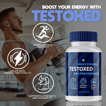 Testoxed Capsules - Vitamin Place - Sports Nutrition