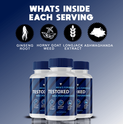 Testoxed Capsules - Vitamin Place - Sports Nutrition