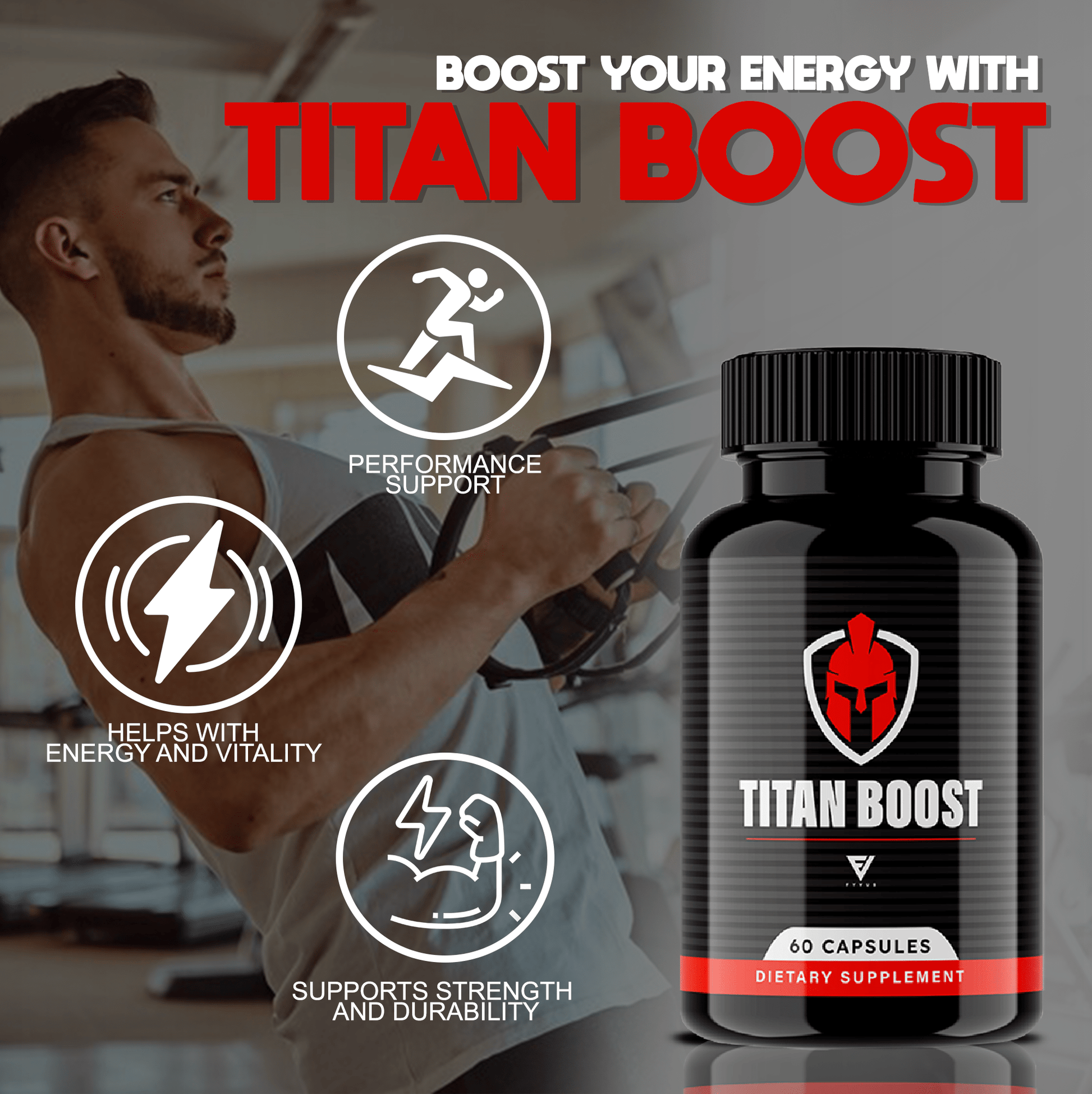 Titan Boost Capsules - Vitamin Place - Sports Nutrition