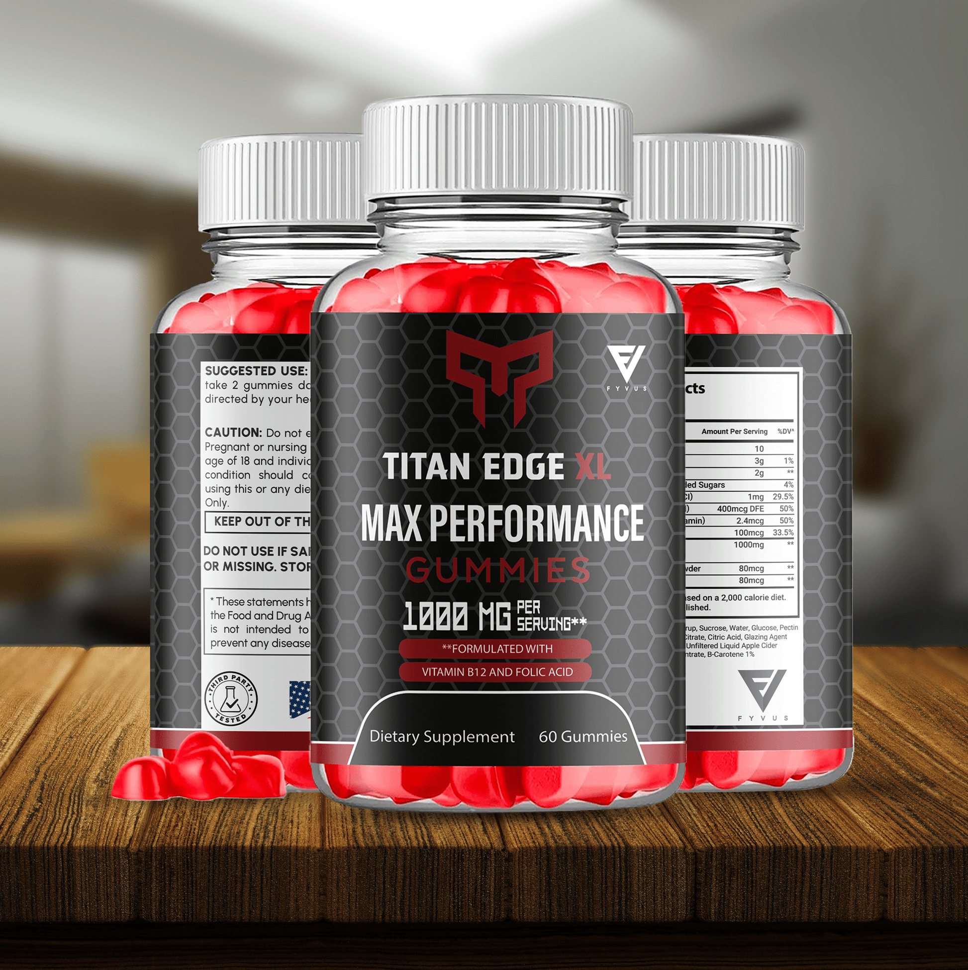 Titan Edge XL Gummies - Vitamin Place