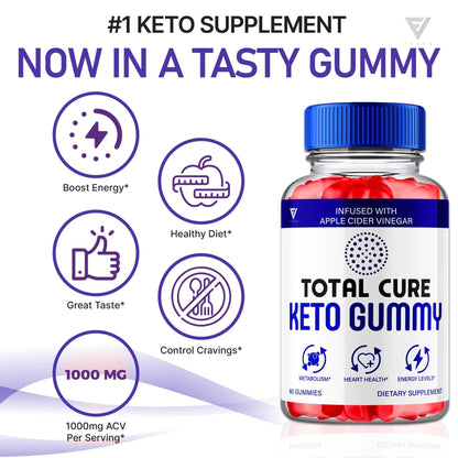 Total Cure - Keto ACV Gummies - Vitamin Place