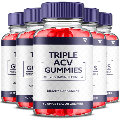 Triple Keto ACV Gummies - Vitamin Place - Apple Cider Vinegar Gummies