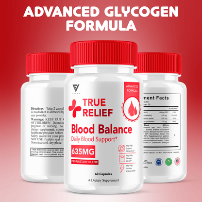 True Relief Glycogen Support Capsules - Vitamin Place