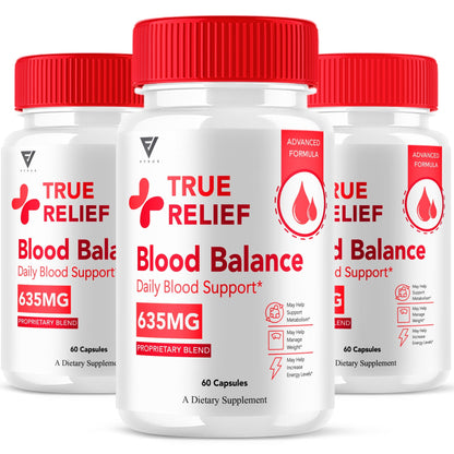True Relief Glycogen Support Capsules - Vitamin Place