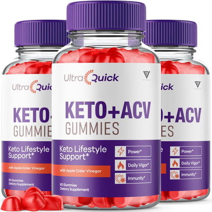 Ultra Quick Keto ACV Gummies - Vitamin Place - Apple Cider Vinegar Gummies