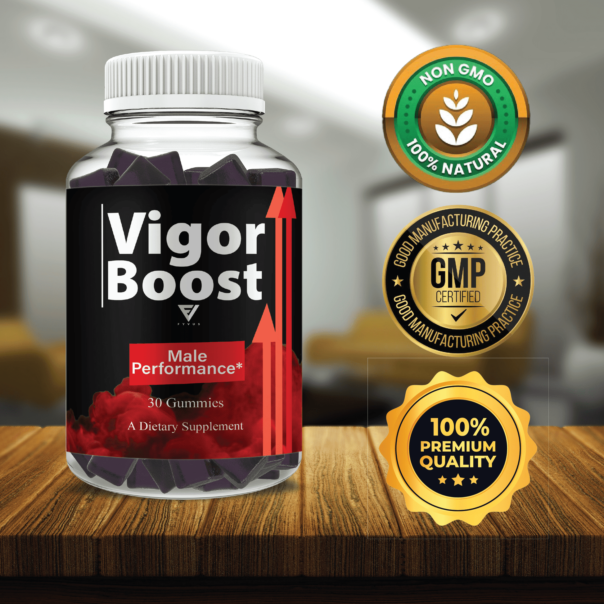 Vigor Boost Gummies - Vitamin Place - Sports Nutrition