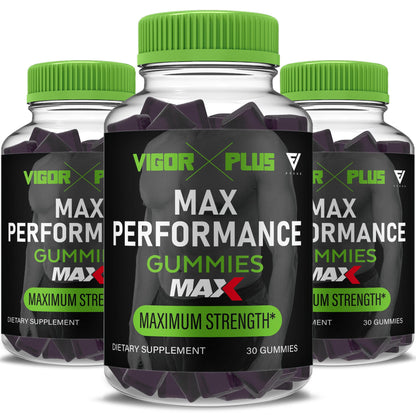 Vigor Plus Max Gummies - Vitamin Place
