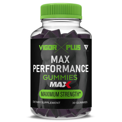 Vigor Plus Max Gummies - Vitamin Place