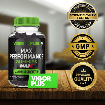 Vigor Plus Max Gummies - Vitamin Place