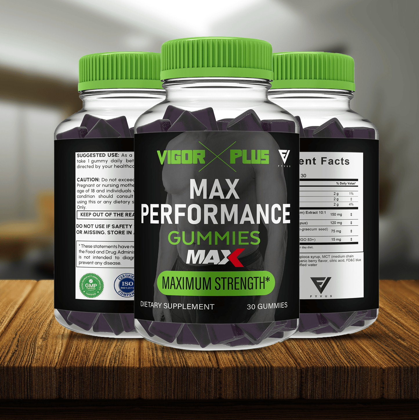Vigor Plus Max Gummies - Vitamin Place