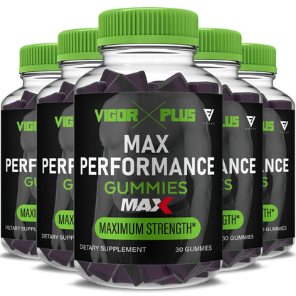 Vigor Plus Max Gummies - Vitamin Place