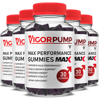 Vigor Pump Max Gummies - Vitamin Place - Sports Nutrition