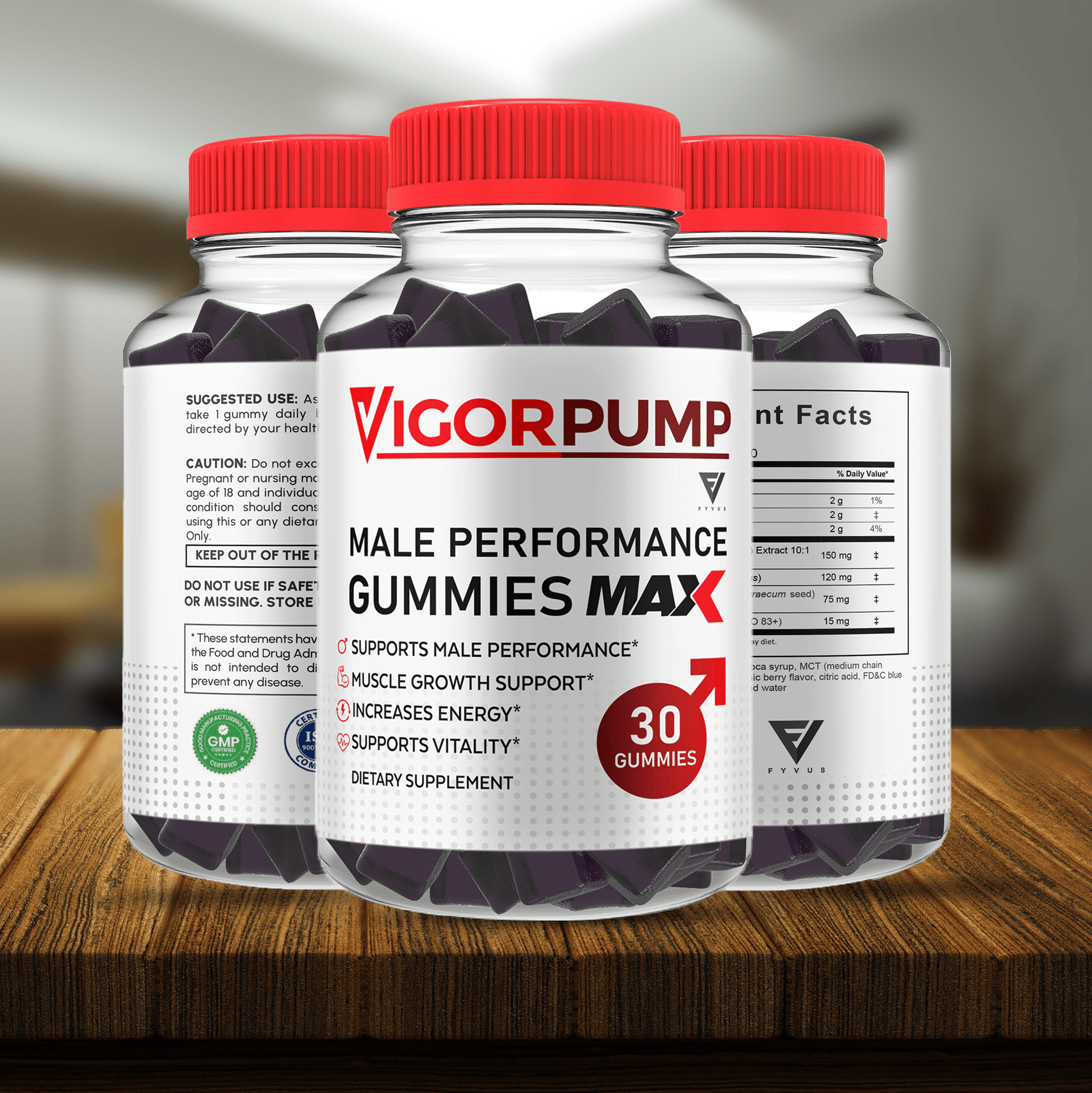 Vigor Pump Max Gummies - Vitamin Place - Sports Nutrition