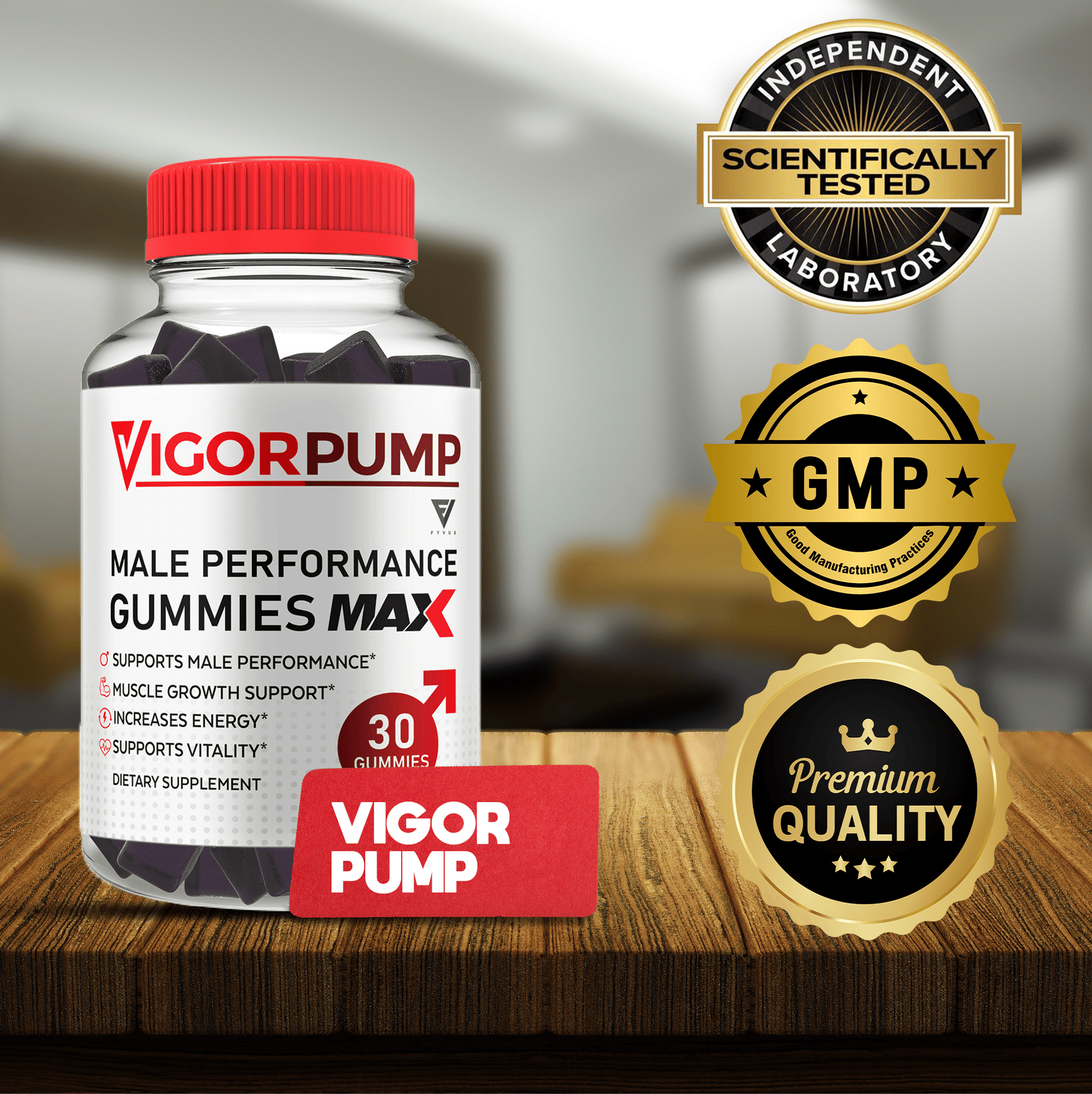 Vigor Pump Max Gummies - Vitamin Place - Sports Nutrition