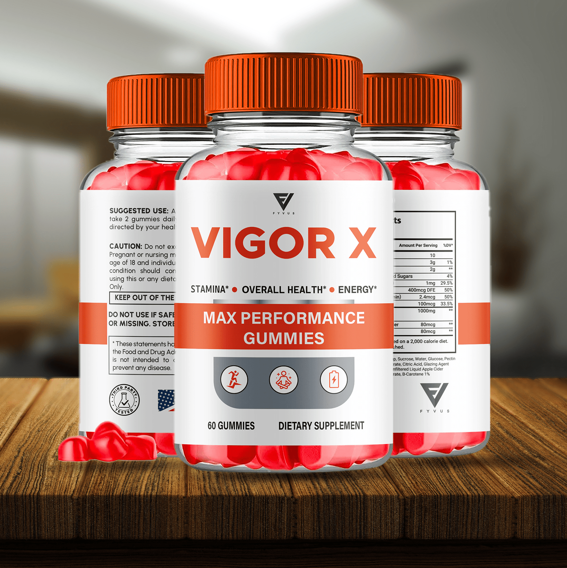 Vigor X Gummies - Vitamin Place
