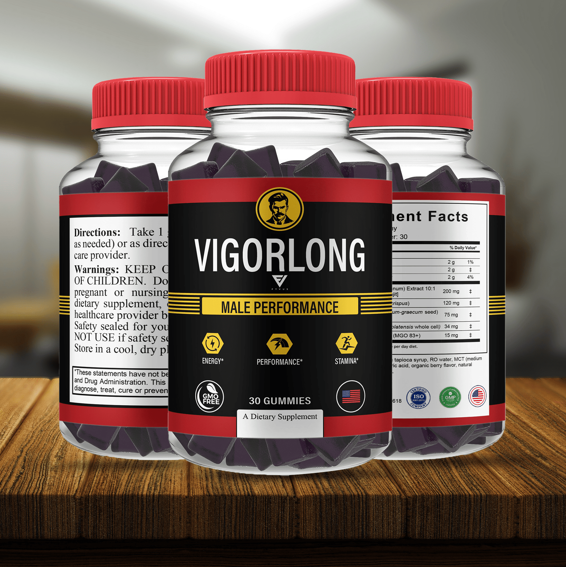 VigorLong Gummies - Vitamin Place - Sports Nutrition