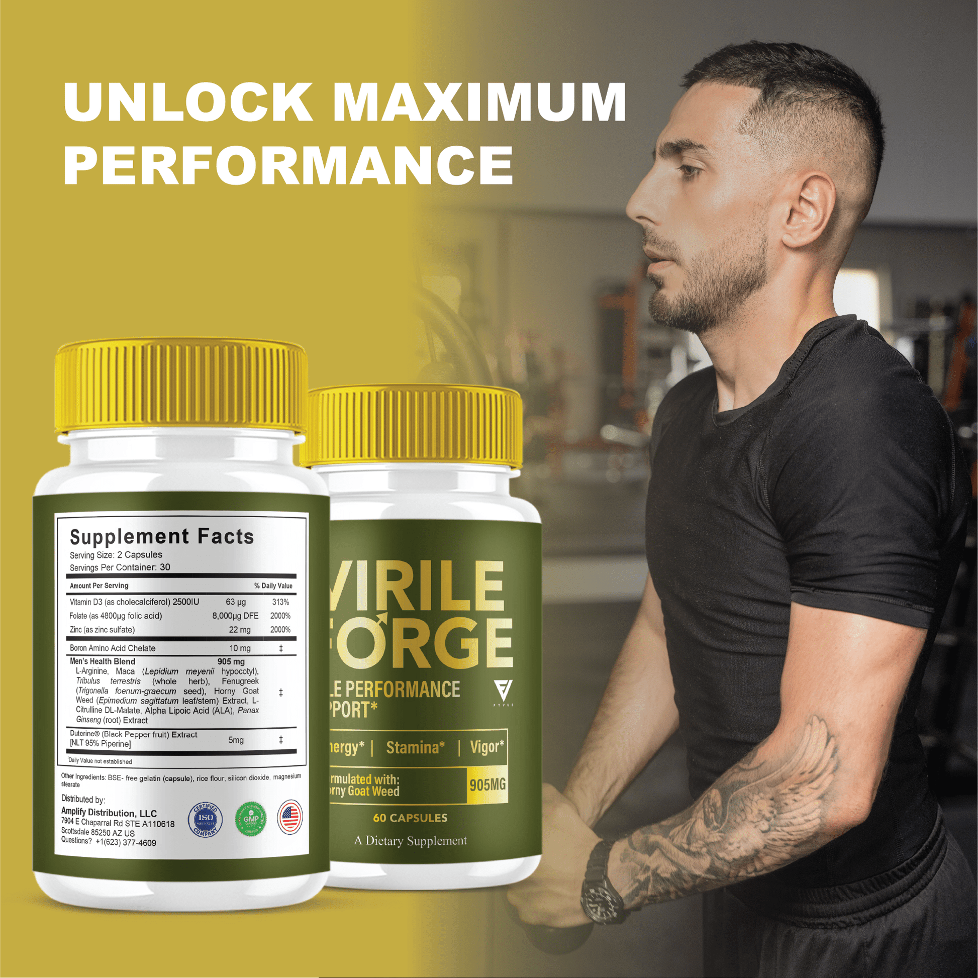 Virile Forge Capsules - Vitamin Place