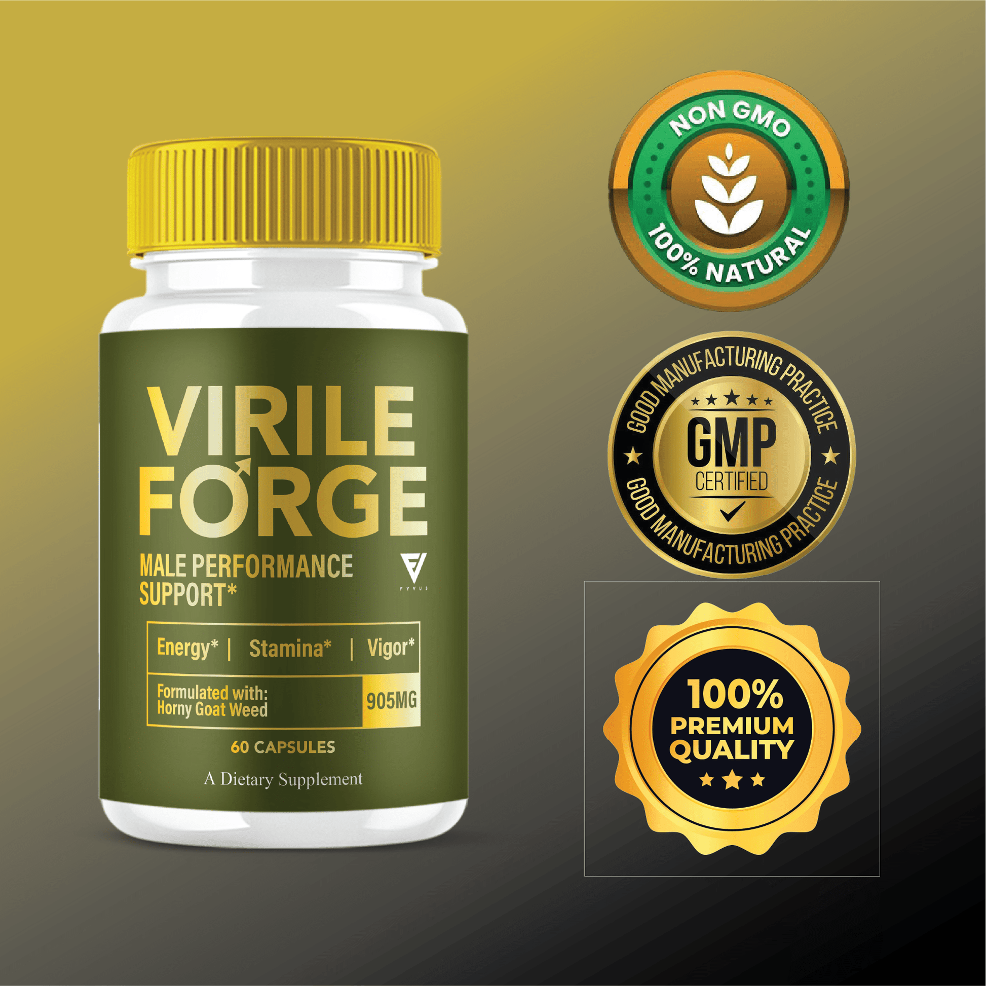 Virile Forge Capsules - Vitamin Place