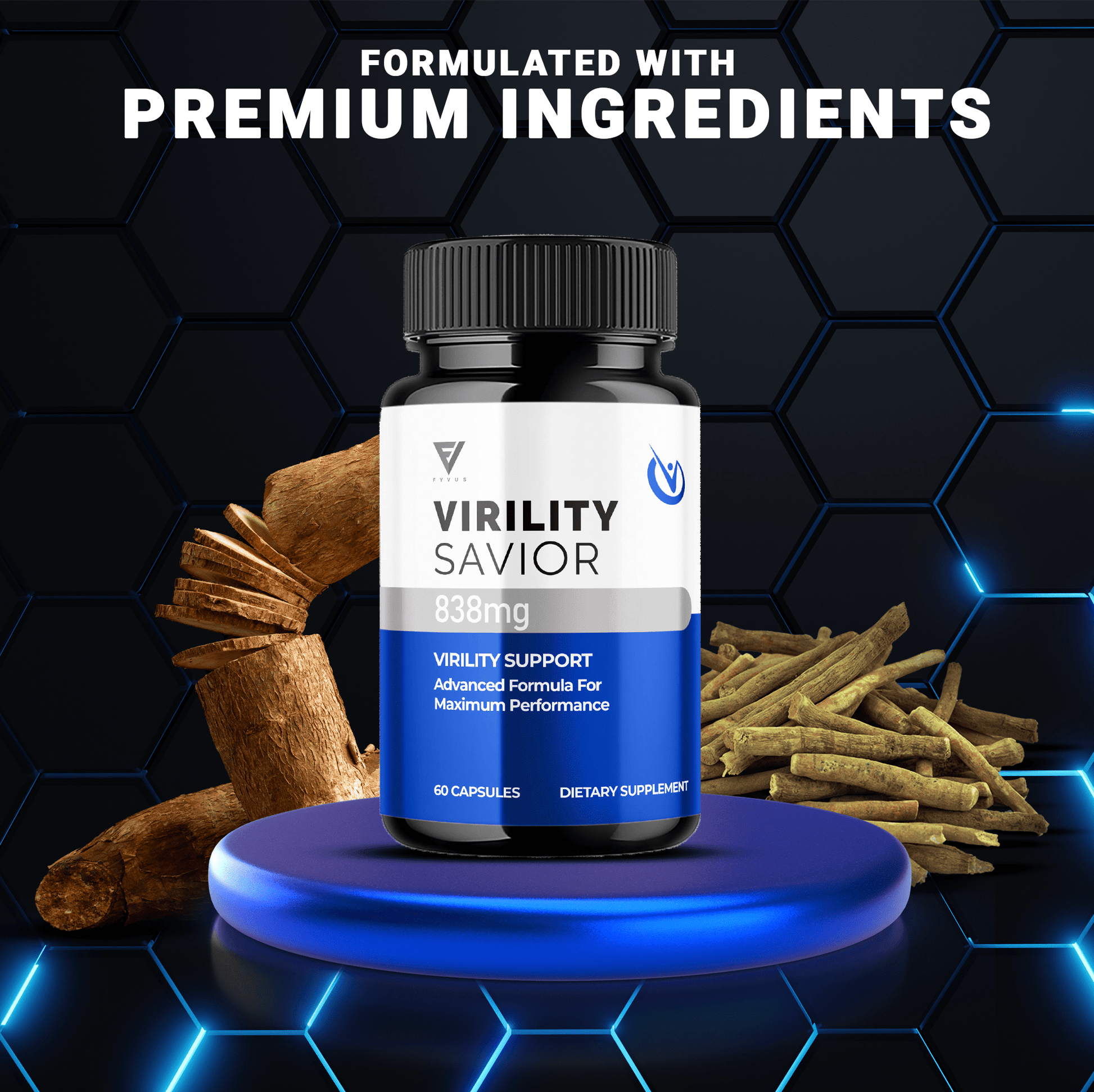 Virility Savior Capsules - Vitamin Place - Sports Nutrition