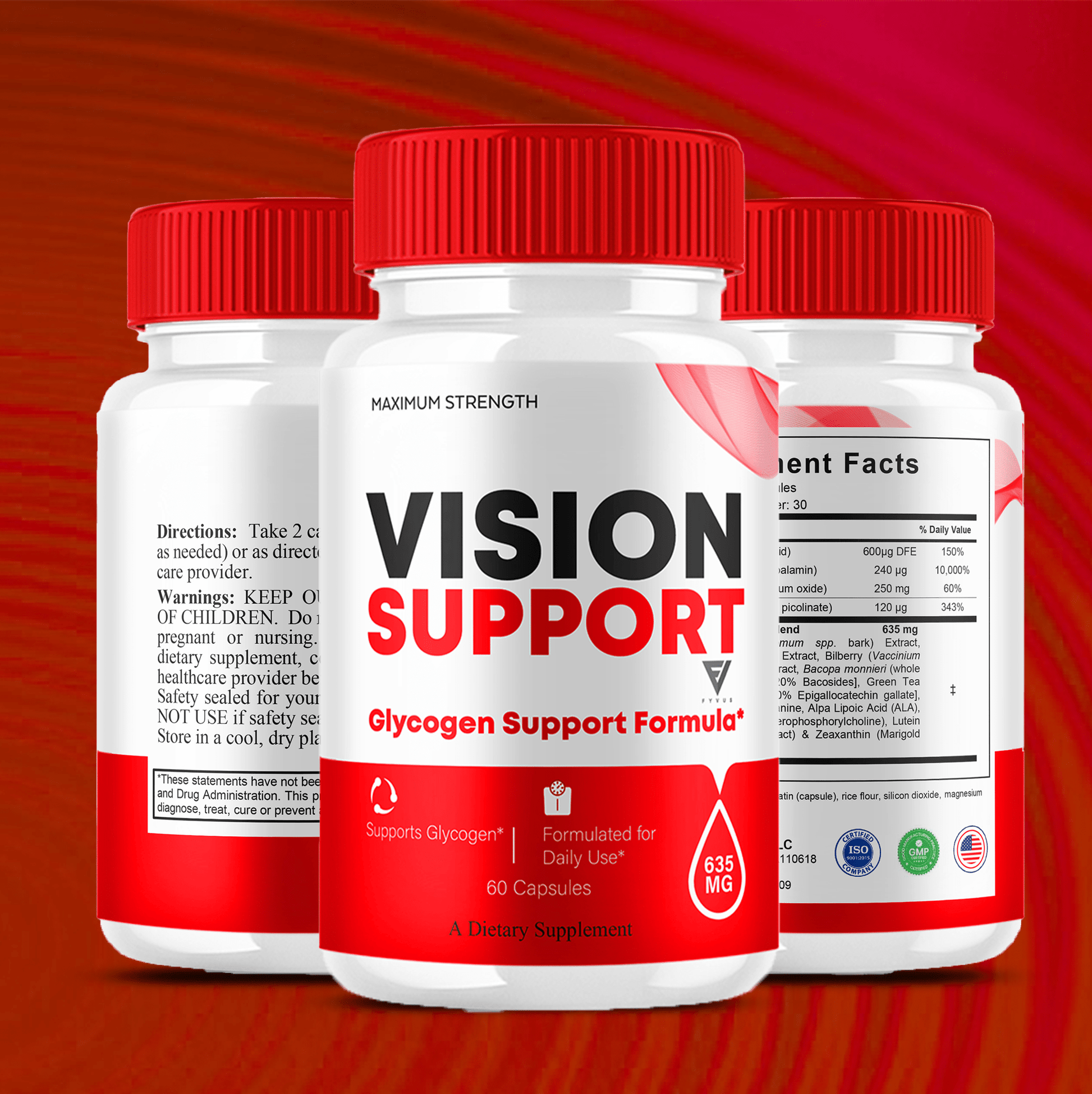 Vision Support Capsules - Vitamin Place - Keto Capsules