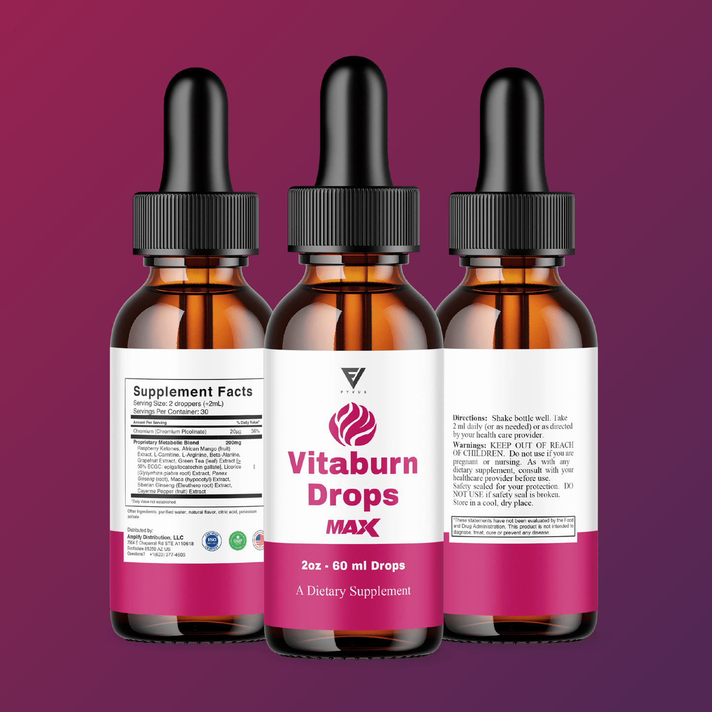 Vitaburn Max Drops - Vitamin Place