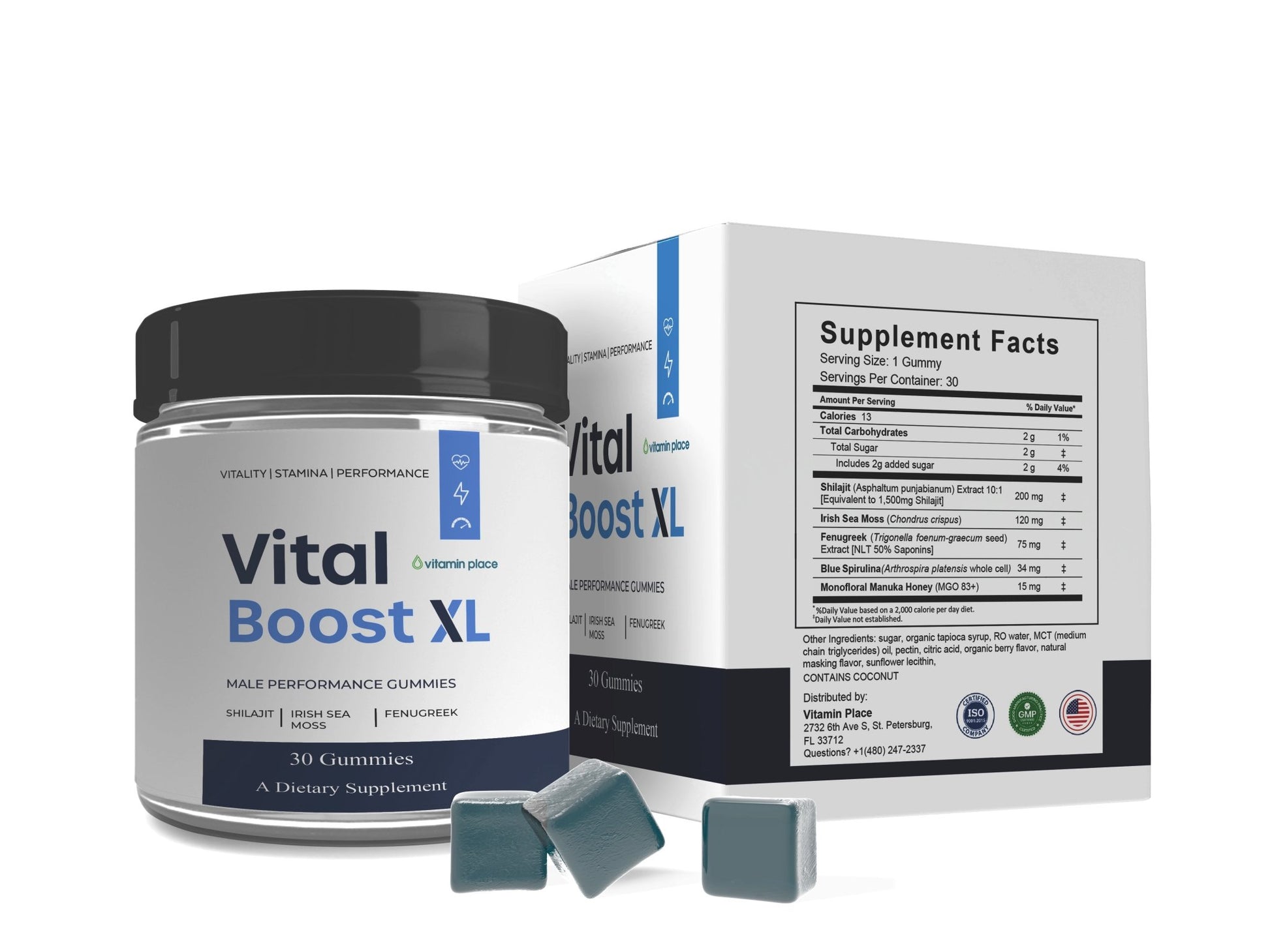 Vital Boost XL Gummies - Vitamin Place - Men's Health
