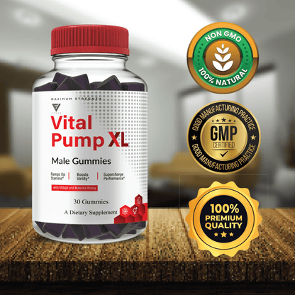 Vital Pump XL Gummies - Vitamin Place - Sports Nutrition