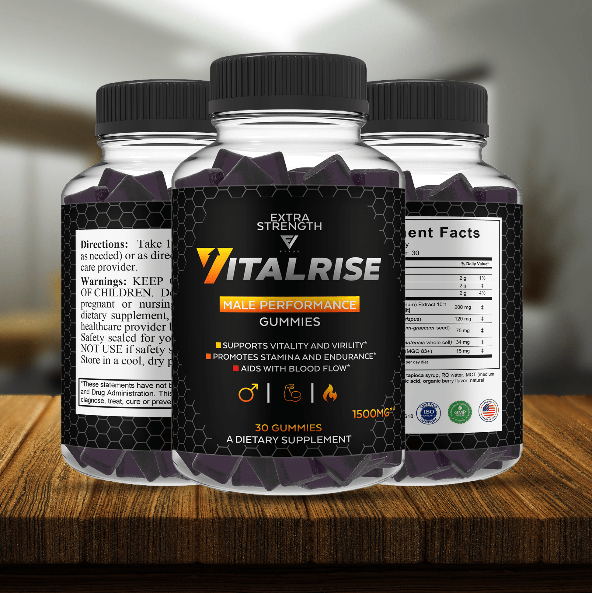 Vital Rise Gummies - Vitamin Place - Sports Nutrition
