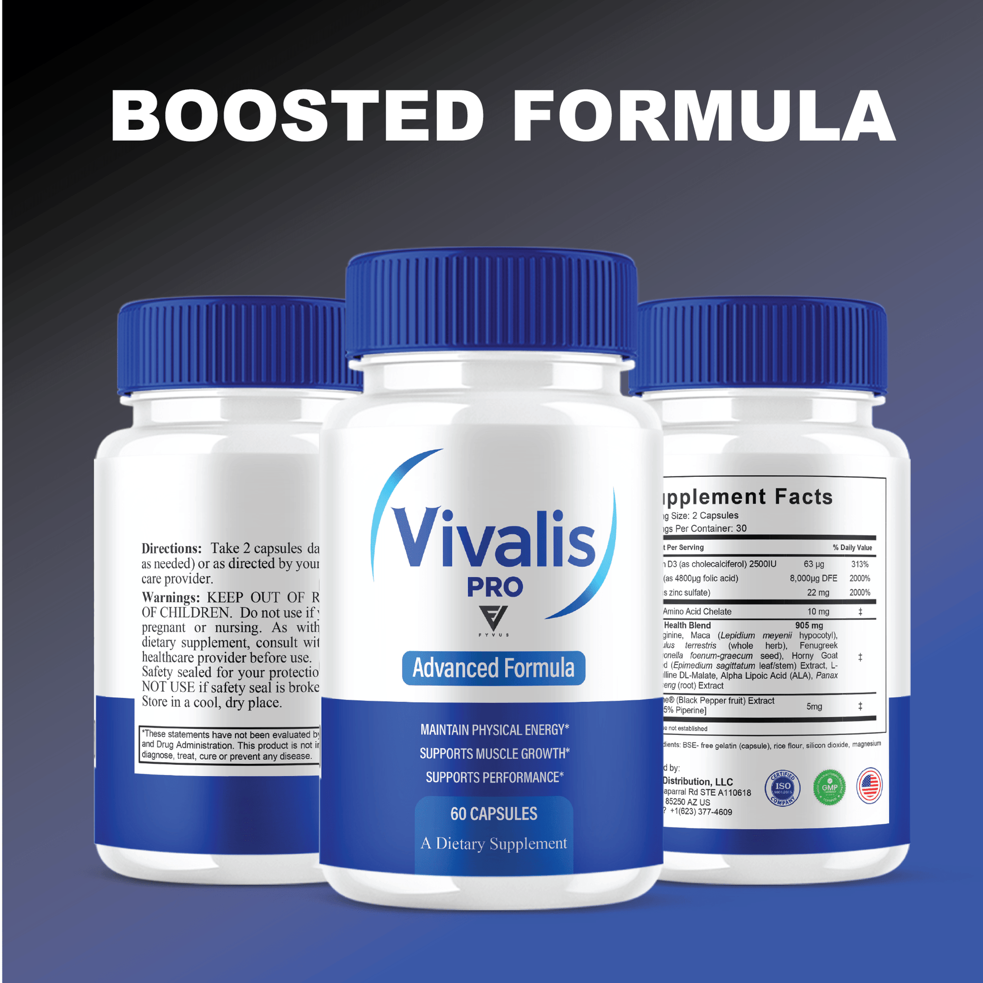 Vivalis Capsules - Vitamin Place - Sports Nutrition
