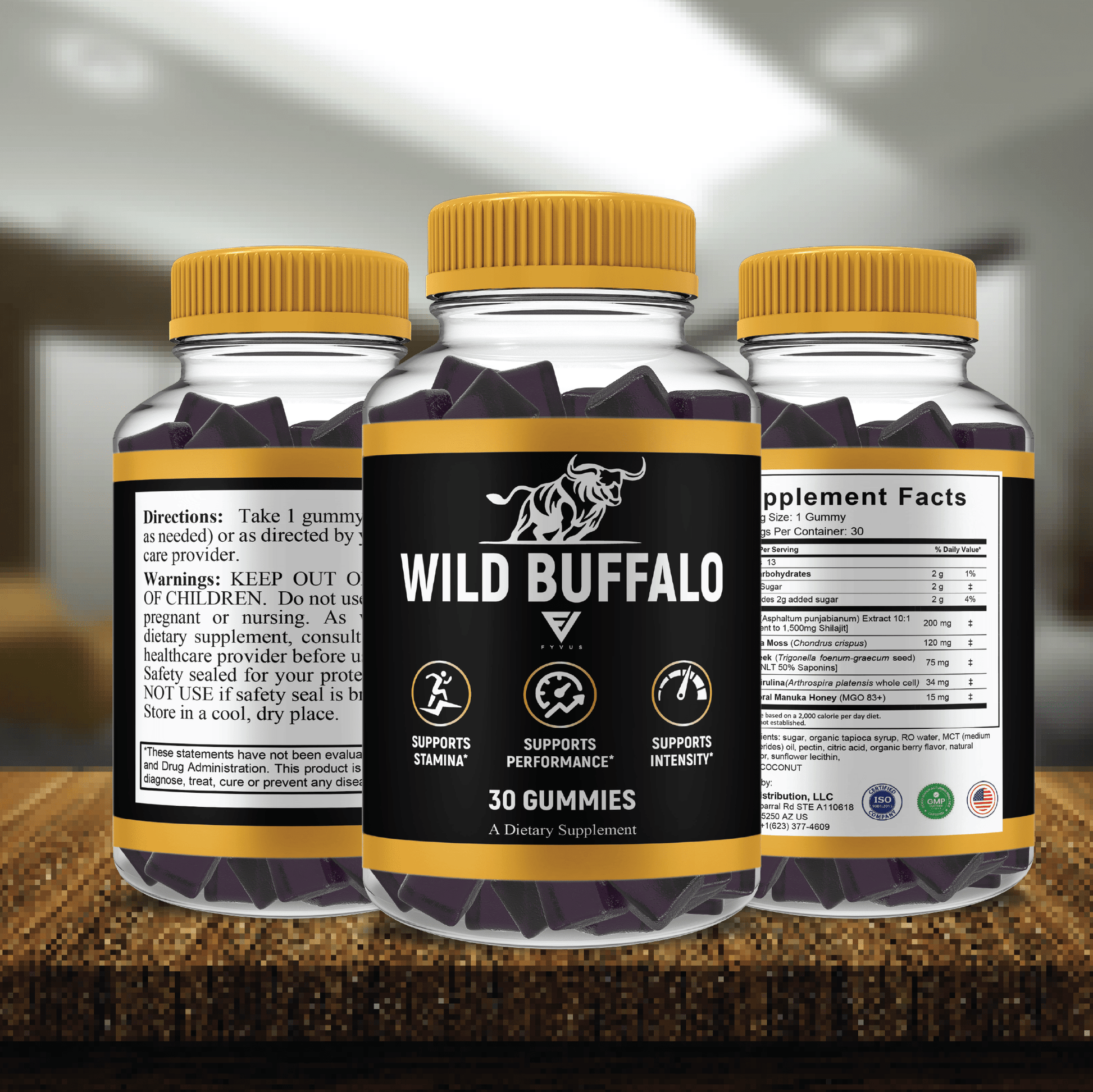 Wild Buffalo Gummies - Vitamin Place