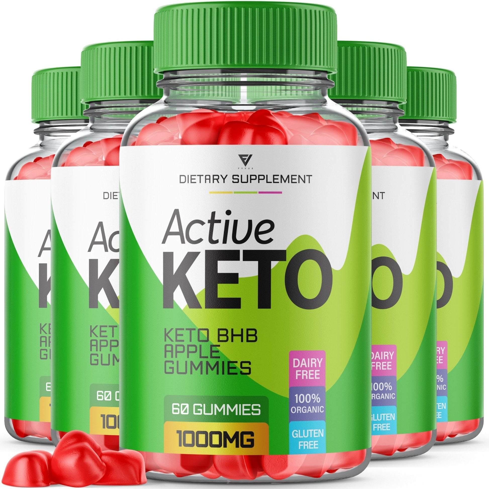 Active Keto - ACV Gummies - Vitamin Place - Apple Cider Vinegar Gummies