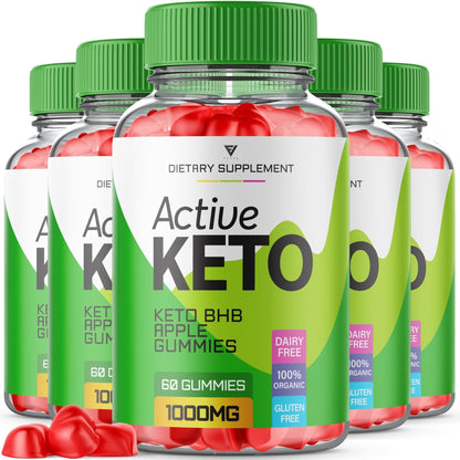 Active Keto - ACV Gummies - Vitamin Place - Apple Cider Vinegar Gummies