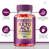 Great Results Keto ACV Gummies - Vitamin Place - Apple Cider Vinegar Gummies