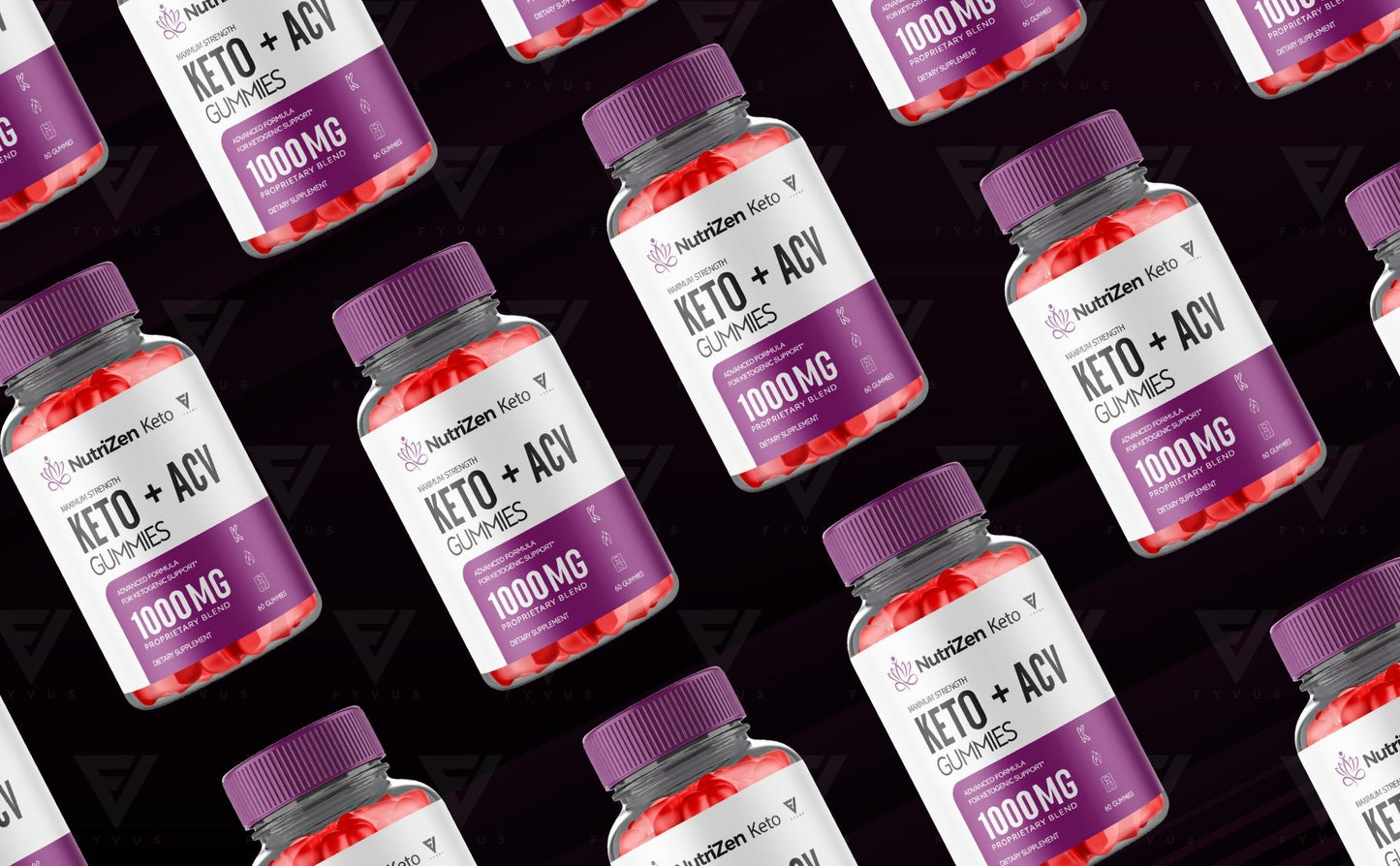 NutriZen Keto - Keto ACV Gummies - Vitamin Place