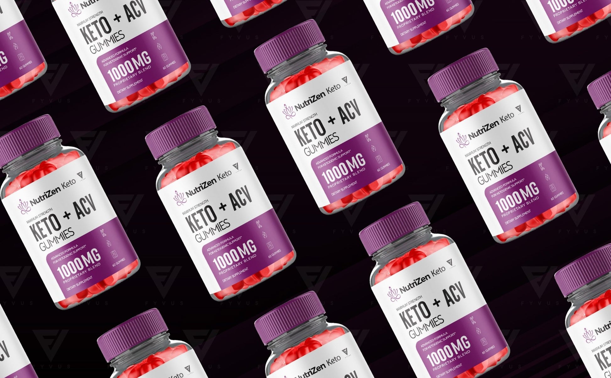 NutriZen Keto - Keto ACV Gummies - Vitamin Place